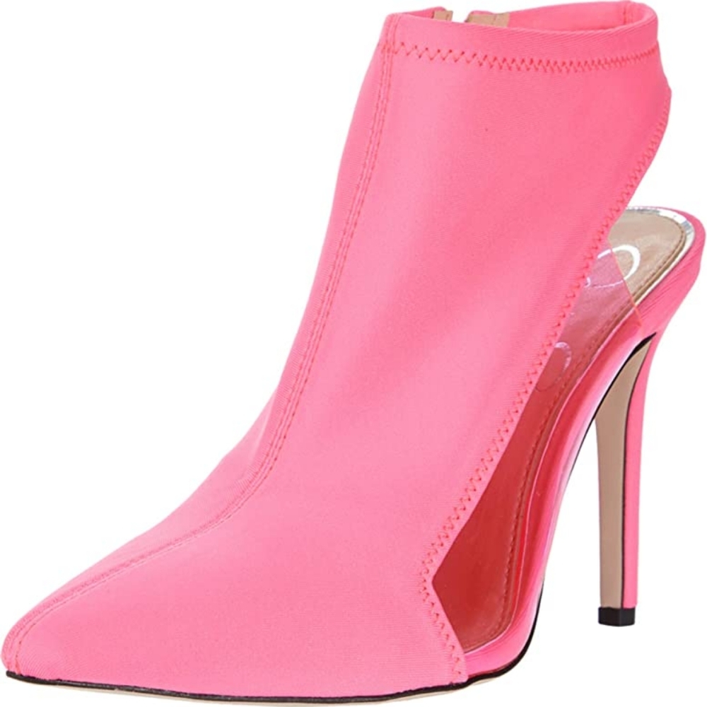 Jessica Simpson Heels Neon Pink 3"inch Size 10m